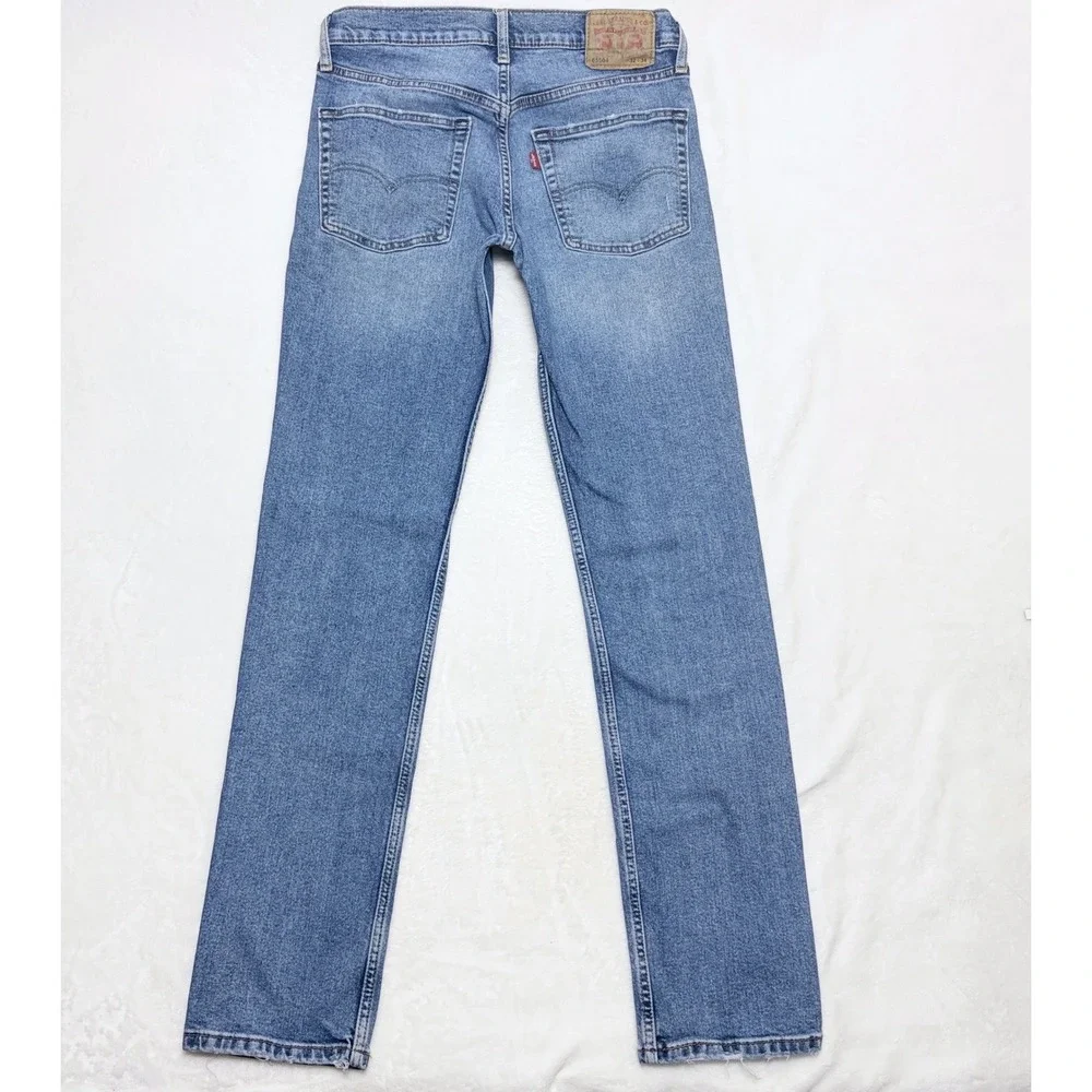 Levi's 65504 Indie Sleaze Skinny Jeans Light Wash Grunge Grunge Revival 32x34
